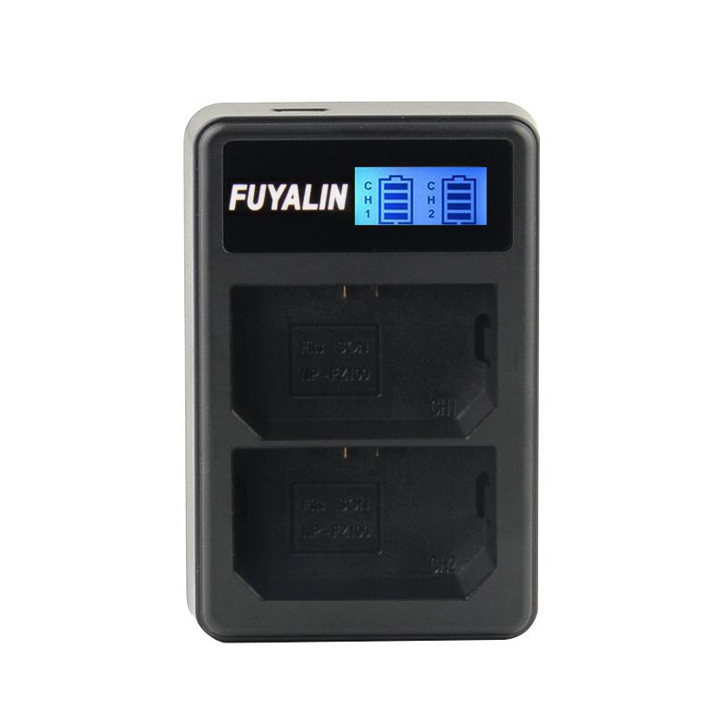 NP-FZ100 Dual USB Charger for Sony ILCE-9, A7RIII, A7R3, A9, 7RM3 Mirrorless Cameras