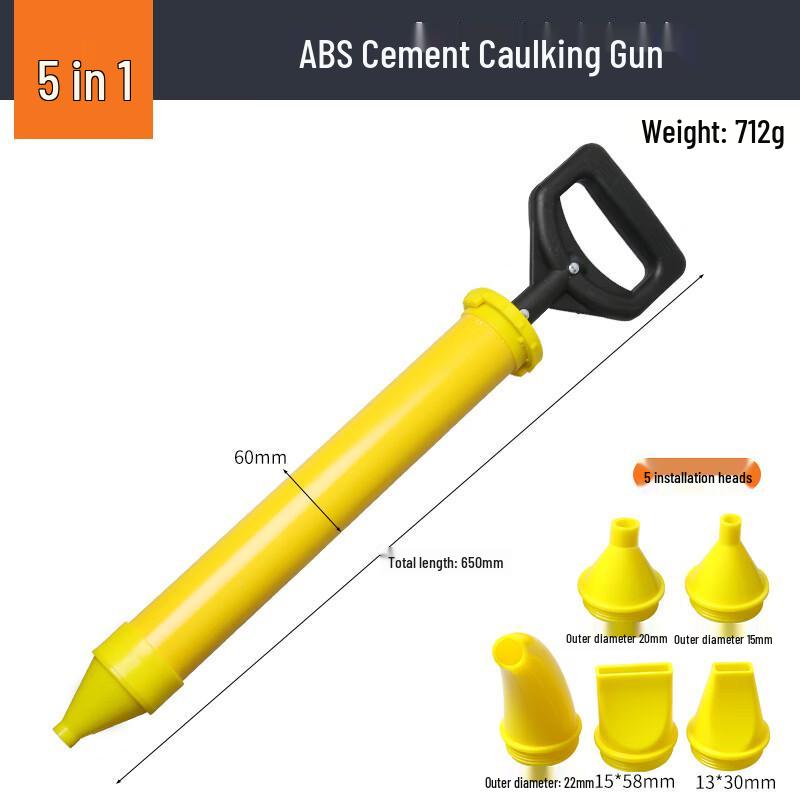 Manual Grouting and Sealing Gun for Doors and Mortar Injection