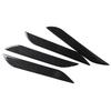 Carbon Fiber Vehicle Door Handle Wrap Set 4PCS Sticker Decals For Tesla Model S