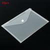 A5 Folder Bag Transparent Plastic Water Resistant File Holder File Paper Office Supplies Documents Protectors