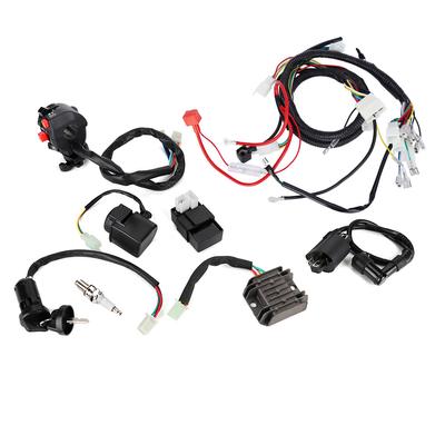 ATV QUAD Bisiklet 200 300cc için Elektrikli Kablo Demeti Kablosu CDI Montaj Aksesuarı