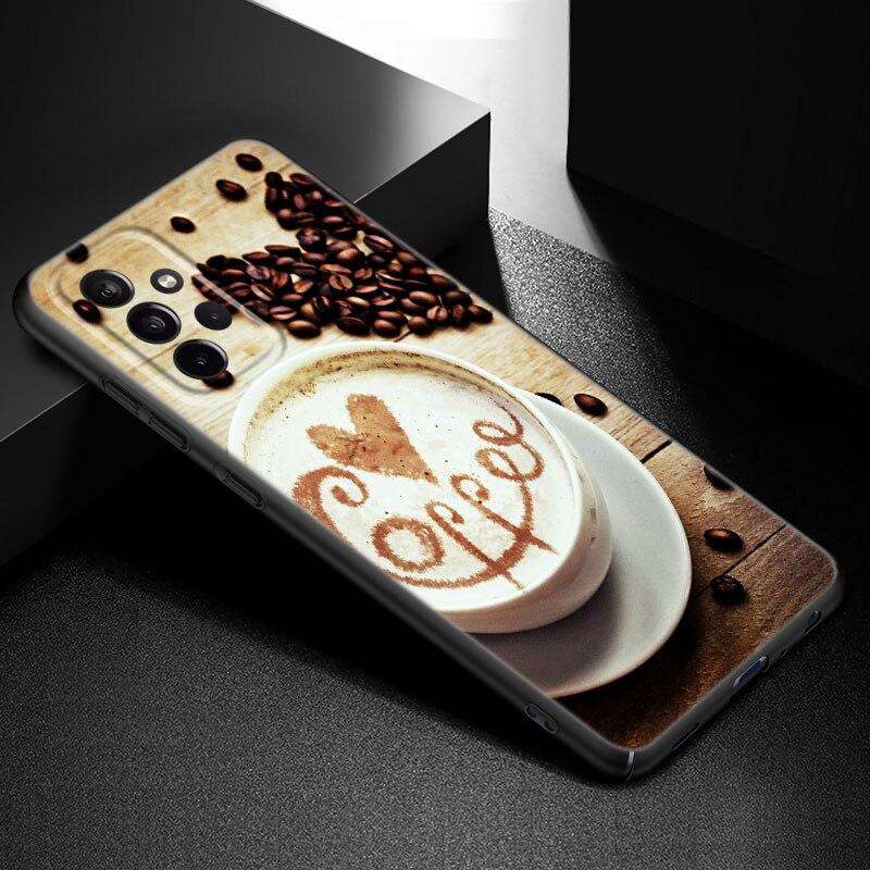 Coffee Wine Cup Phone Case For Samsung Galaxy A21 A30 A50 A52 S A13 A22 A32 A33 A53 A73 5G A11 A12 A31 A51 A70 A71 A72 Cover