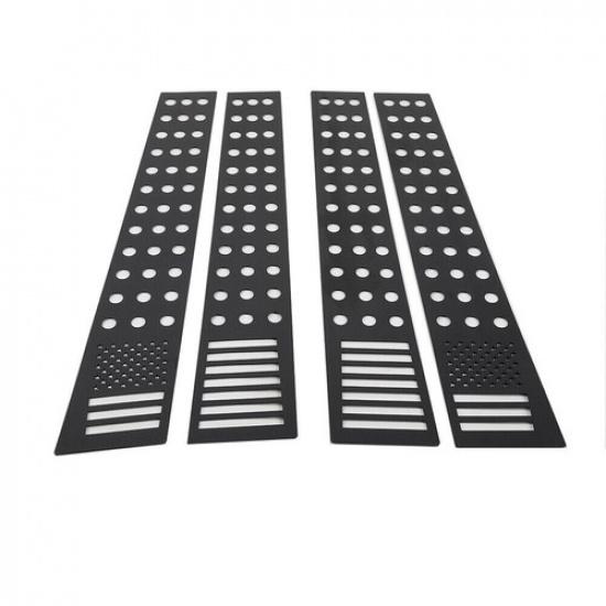 3 Types Stainless Steel Windows Pillar Post Trim For Dodge Ram 1500 2010-2017 US