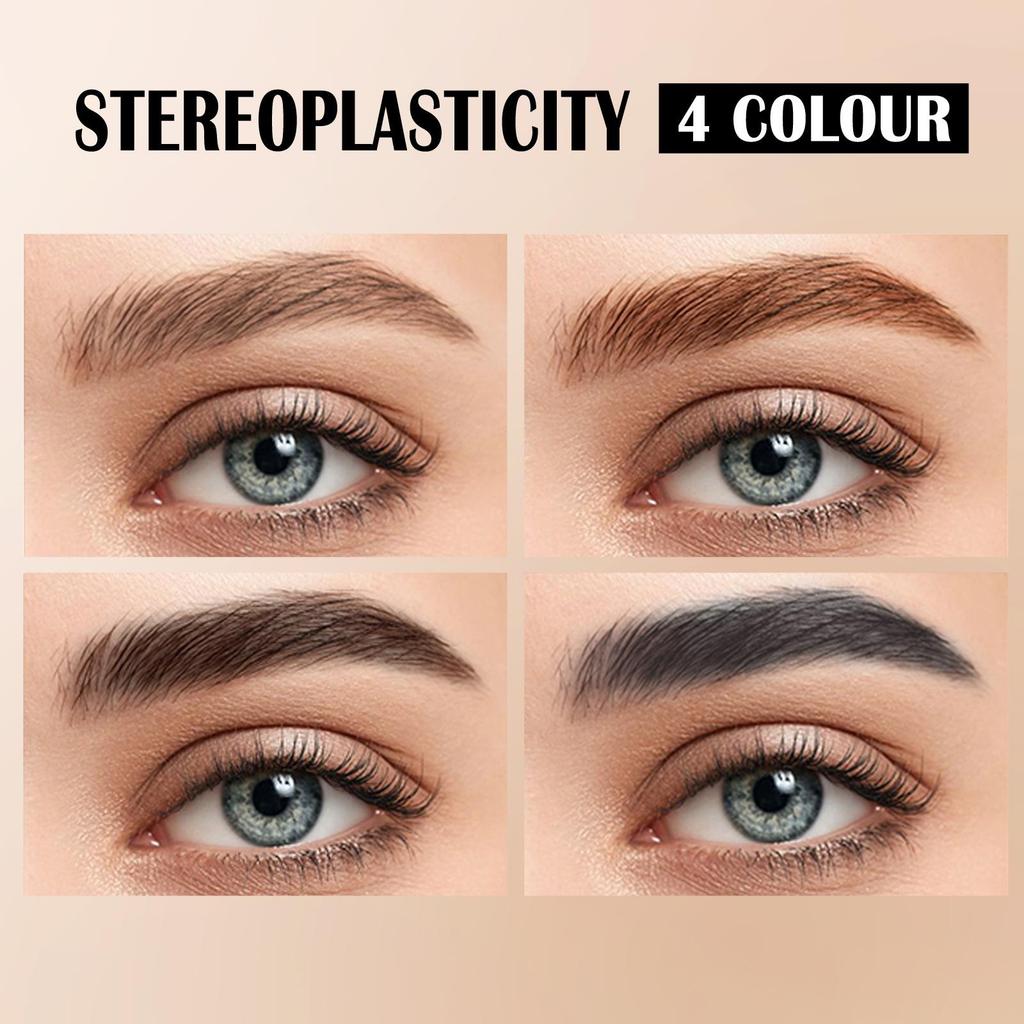 SAM SUGAR Tear-Off Eyebrow Glue Natural Dye Waterproof Lasting Fasting-Dry One-Step Coloring Tint Liquid Cosmetic Tattoo Eyebrow