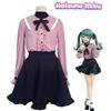 Vampire Miku Hatsune Cosplay Costume Dress Uniform Outfit Carnival Girl Roleplay