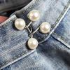 2pcs-Adjustable Waist Buckle Extender No Sewing Pant Clips Waist Tightener Button for Jeans Skirts Sleeves Fit Button Pins Tool