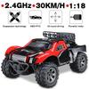 1:18 Vehicle 50 KM/H Red/Grey Remote Control Car High Speed RC Electric Truck Off-Road