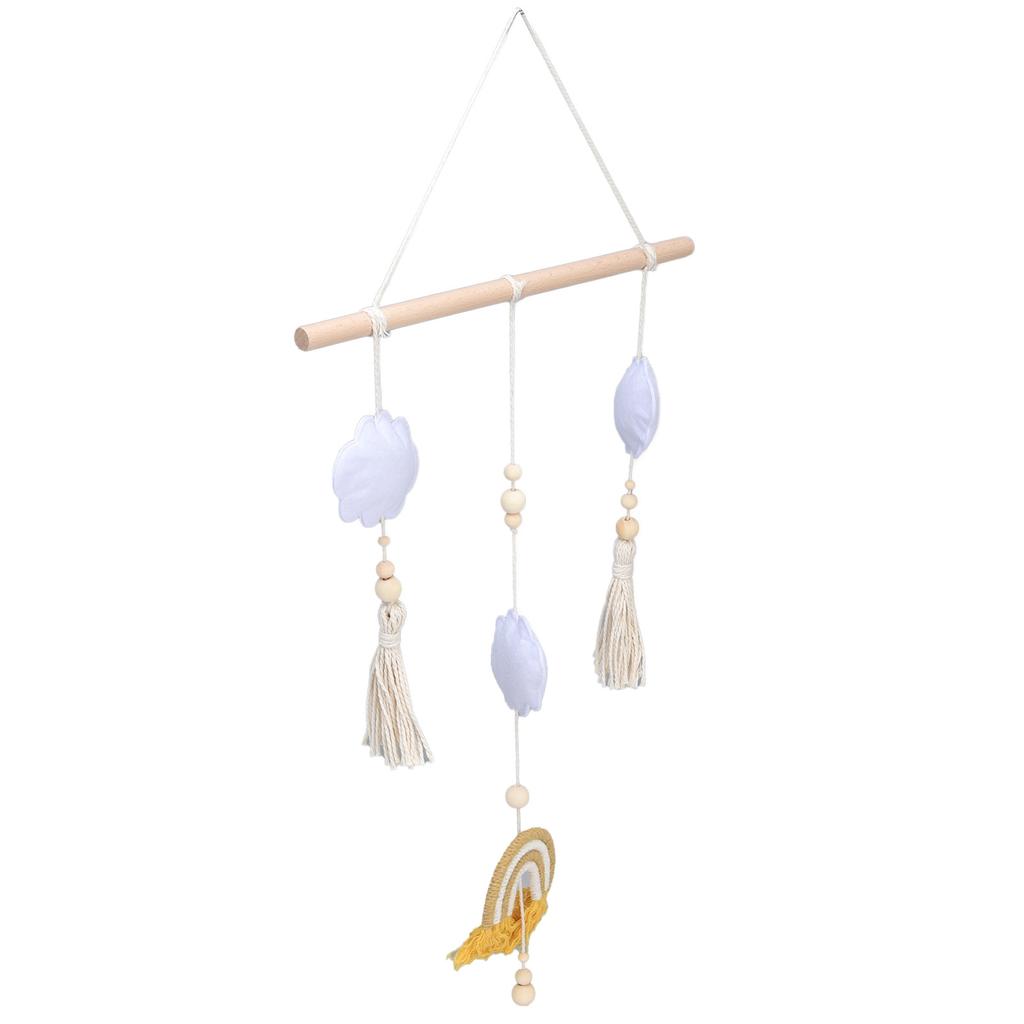 Baby Bed Cartoon Cloud Toys Newborn Crib Mobile Rattle Bed Bell Rotating Rattle Decoration