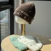 Handmade Crocheted Hat for Women In Autumn and Winter Thickened and Warm Ear Protecting Face Showing Small Woolen Cold Hat
