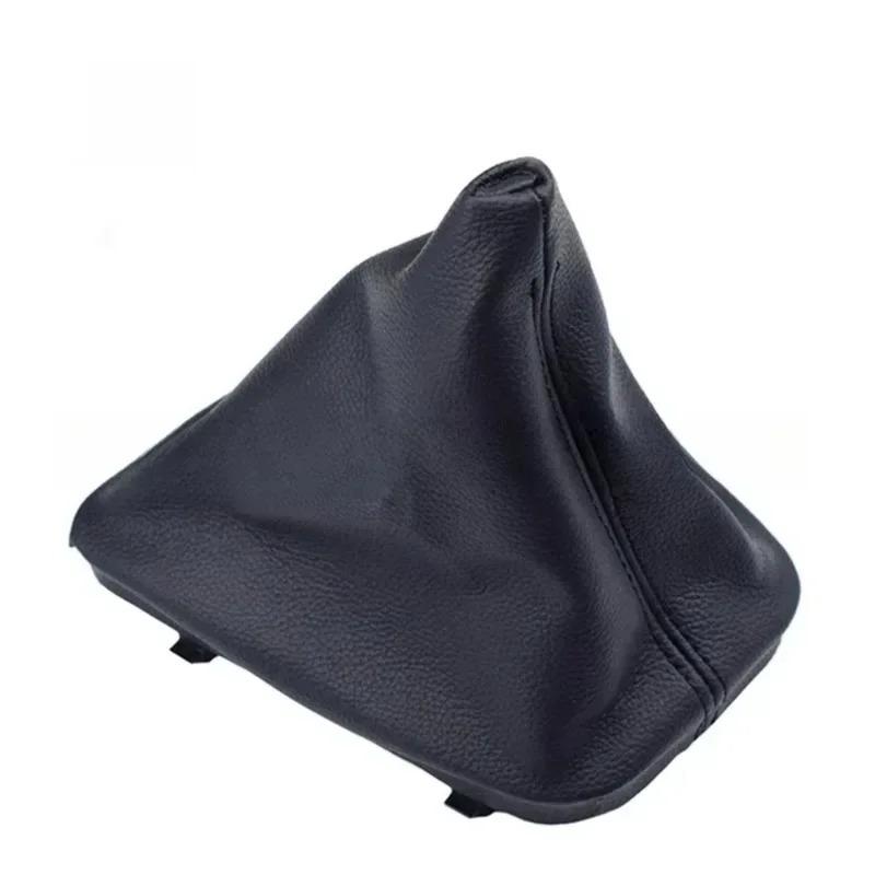 For E30 E36 E39 E46 E60 E81 E82 E87 E88 E90 E91 E92 E93 Car Shift Gear Stick Manual Shift Boot Black Leather Boot with Frame