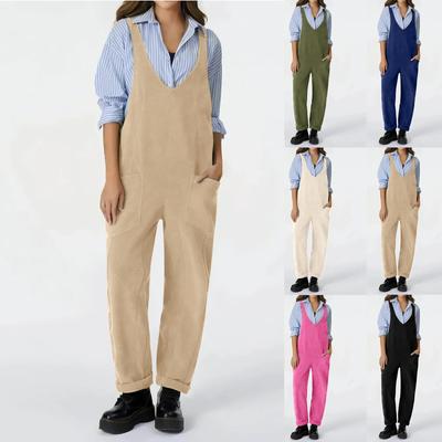Womens Fleece Overalls One-piece  Jumpsuits Adjustable Suspender Straps Warm Winter Fuzzy Ski Pants Fuzzy Fall Outfits