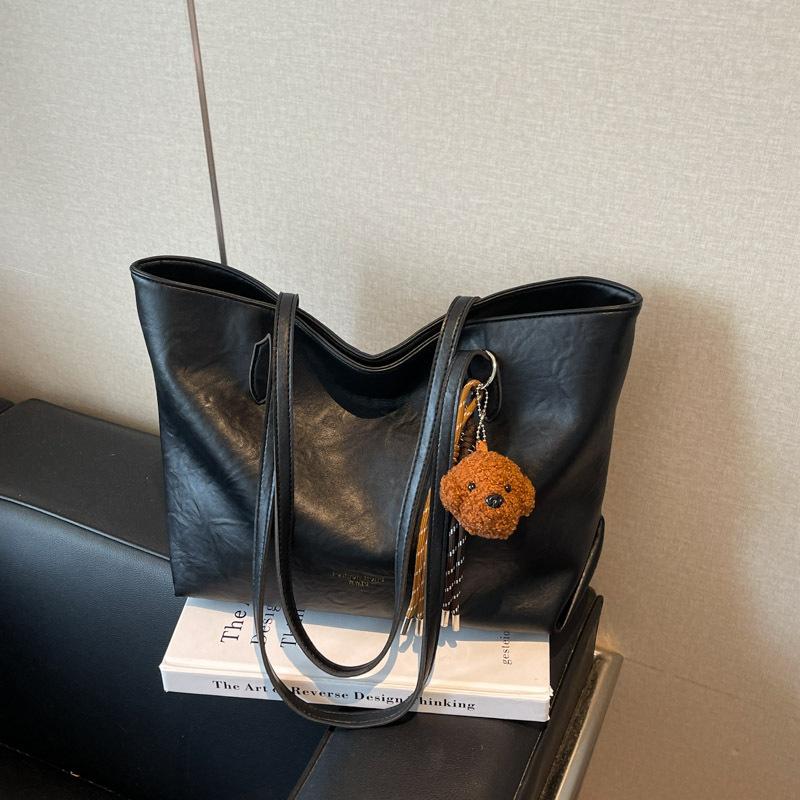 Large-capacity Bag Women's Autumn and Winter New Simple and Fashionable Shoulder Bag Commuter Tote Bag