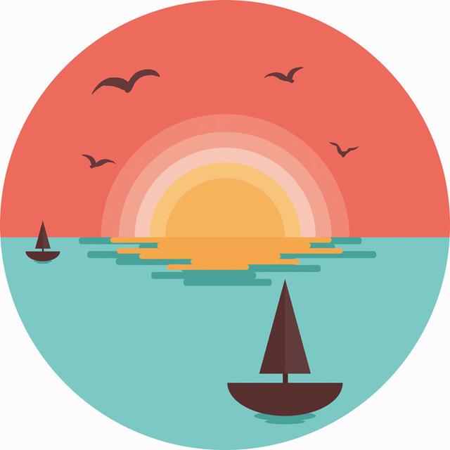 

Милый мультяшный узор круглый ковер гостиная спальня ковер простой моющийся нескользящий коврик детский ползающий игровой коврик Alfombras 40cm