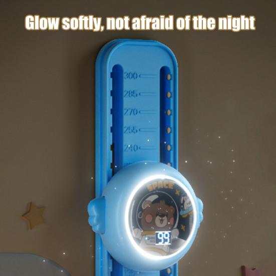 High Jump Counter for Kids Girls LED Display Adjustable Height High Jump Progress Tracking Tool Growth Chart Equipment Gifts