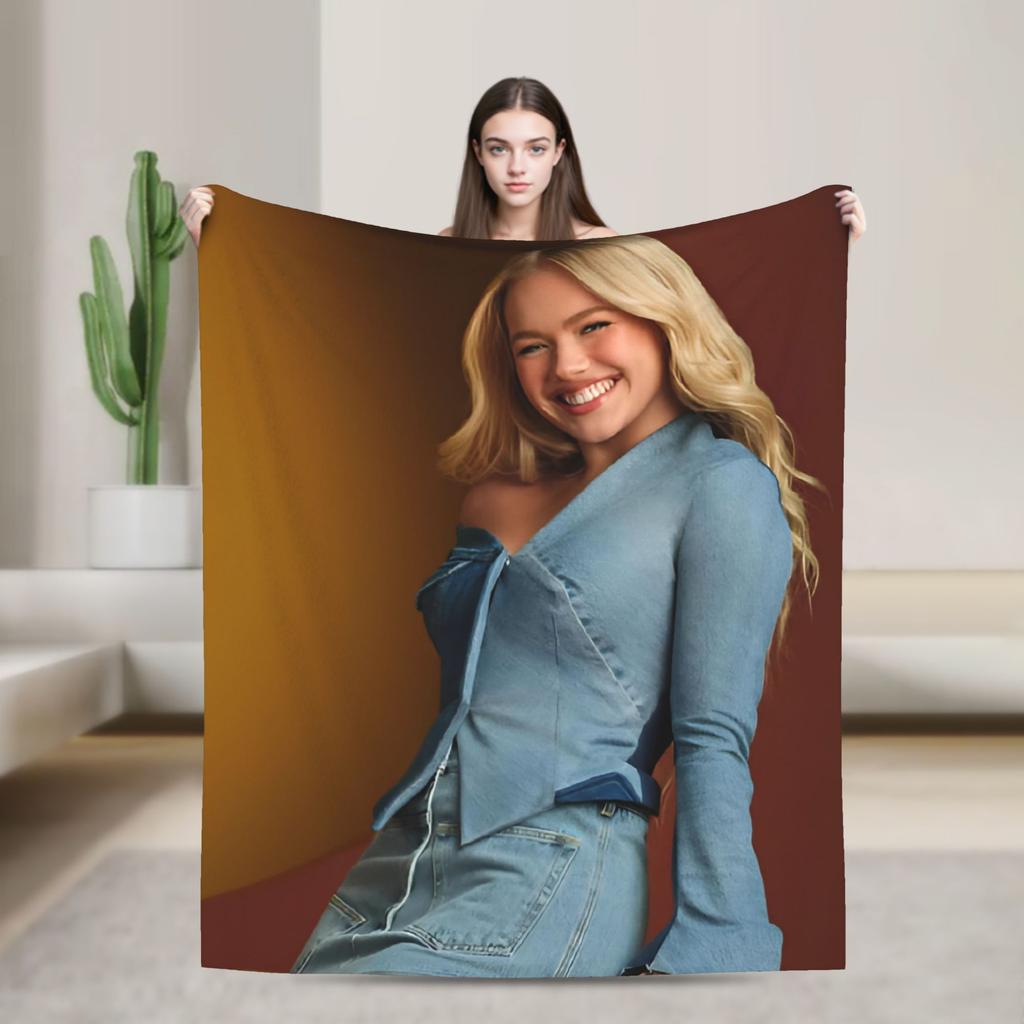 Freya Skye Singer Tour 2026 Blanket Super Soft Warm Throw Blankets for Living Room 50x60 Inches Multiple Sizes Bedspread