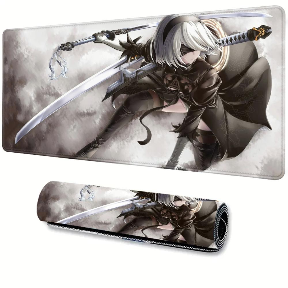 NieR Automata x Mouse Pad Gaming Accessories Keyboard Desk Mat Computer Deskmat Pc Gamer Mats Anime Sexy Girl Mousepad Xxl