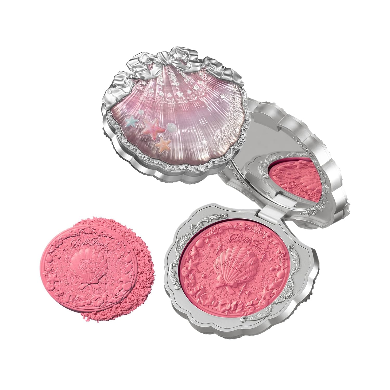 

Flower Knows Shell s Jewel Collection Шовкові сатинові рум яна, 0,18 унції(03 Коралова морська мушля) 0.17 Ounce (Pack of 1)