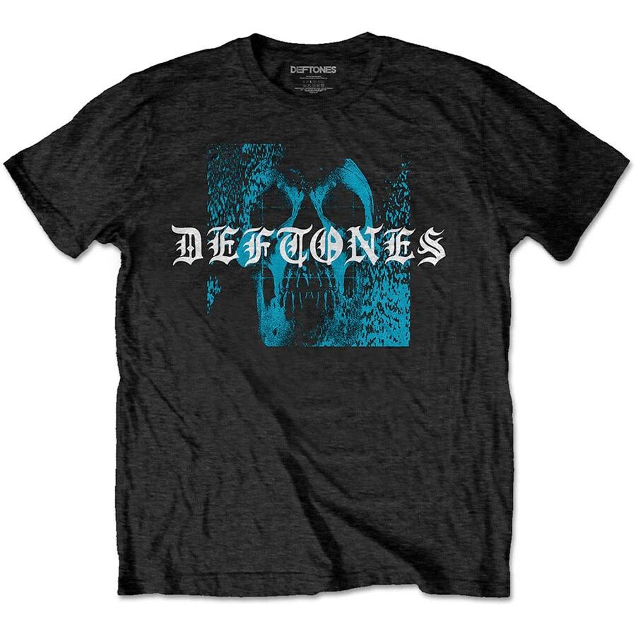Deftones-Static Skull-XL Black T-shirt M