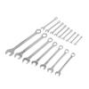16-teiliger Kombinationsschlüssel Cr-Vanadium-Stahl Pentalobe Maulschlüssel Doppelzweckschlüssel-Satz