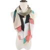 Sciarpa Scialle Leggero Tinta Unita Misto da Donna per la Stagione Primavera Estate