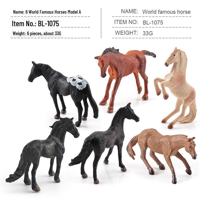 Cross-Border Farm Animal Miniature Model Set: Chickens, Ducks, Geese, Cows, and More