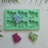 Multi Style Bear Silicone Baking Mold Animal Cake Candy Jelly Chocolate Making Set Bunny Soap Candle Mould Ice Tray Gifts