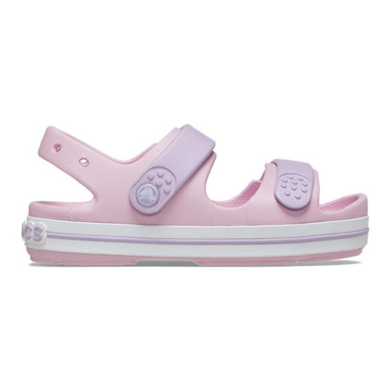 Crocs Open Toe Velcro Kids Sandals Pink Kids' Model