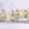 Square Shape Soap Refillable Bottles Hand Press Empty Travel Portable Dispenser Oil Shower Gel Lotion Storage Bottle
