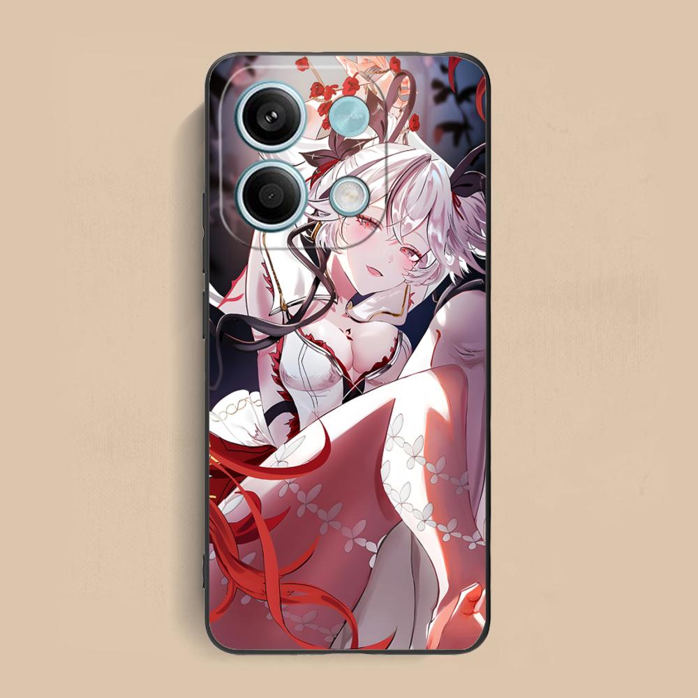 Wuthering Waves Camellya Phone Case for Xiaomi Redmi Note 14 13 12 11 S Pro Plus 4G 5G Colorful Printing Cover Pretty Cellphones