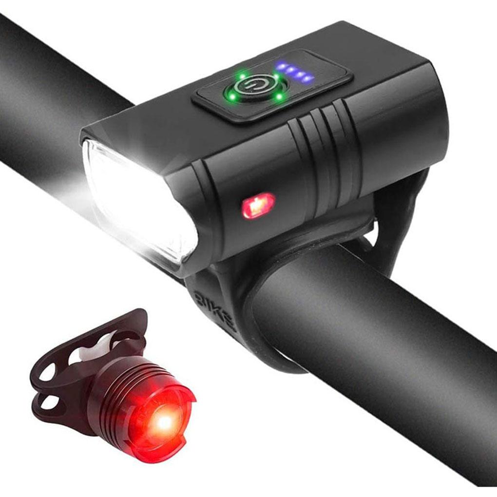 Bicycles Light Adjustable Rechargeable Waterproof Warning Road Bike Front Lamp Cycling Security Removable Equipment