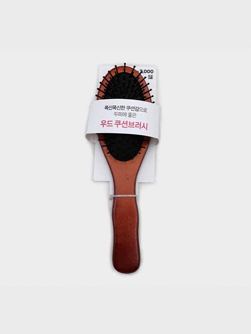 Oval Wooden Hair Brush 1ea