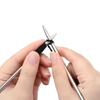 5Pcs/bag Stainless Steel Straight Knitting Needles Metal Crochet Hook DIY Sweater Weave Knitting Tools 2-5mm Sewing Accessories