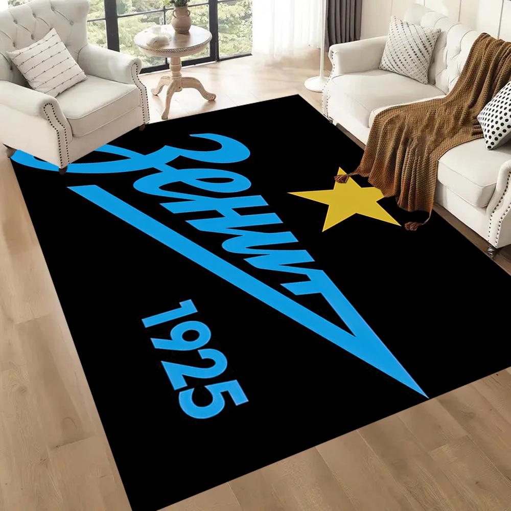 Fc Zenit Saint Petersburg Theme Square Rugs Are a Great Choice for Living Rooms, Bedrooms, Home Décor, and As Gifts.