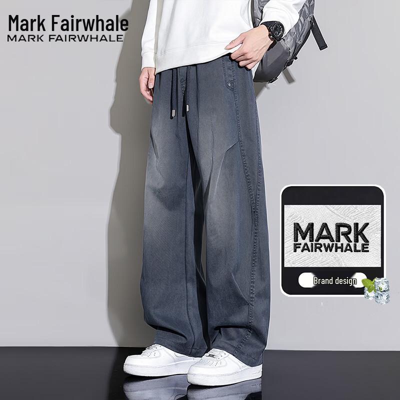 

Mark Fairwhale Men s Ice Silk Straight Jeans 2XL