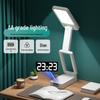 LED Eye Protection Folding Desk & Bedside Lamp with Anti-Blue Light USB Night Light for Study and Reading