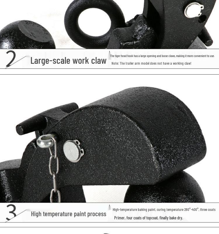 Haval H9 24-Model Gen 2 Rear Tow Hook & Ball Kit