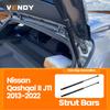 Rear Trunk Tailgate Strut For Nissan Qashqai II J11 2013-2022 2pcs Boot Lift Support Bars Gas Spring Dampers Rod 904504EA0A