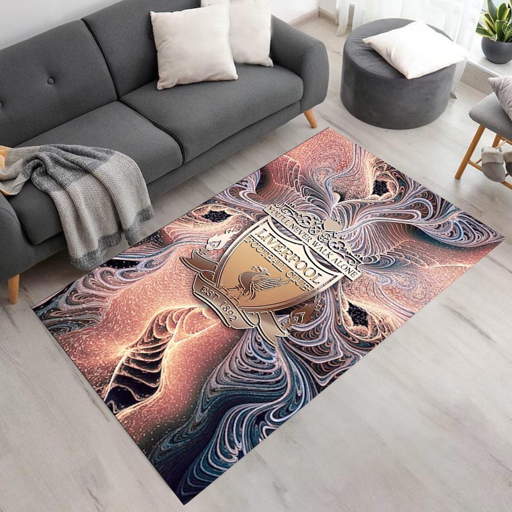 Liverpool Carpet Perfect for Entryway Bedrooms Hallway Game Room Anti-slip Rug Decorate Offices Wedding Party Gift