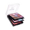 Disque Combiné Blush Highlighter Trio Nacre Fin Pailleté Fard à Paupières Blush Highlighter Disque Complet Maquillage Visage Disque de Maquillage