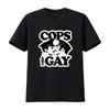 Cops Are Gay Lgbt Lustige Kleidung T-Shirt Vintage Gewaschen Grafikdesigner Kleidung Stilvoll Atmungsaktiv Weich Streetwear Vintage