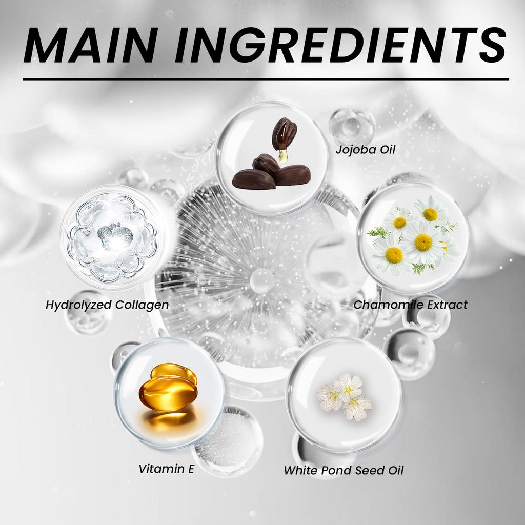 Die Kollagenpeptid-Augencreme strafft und macht die empfindliche Haut um die Augen weich und reduziert feine Linien, Krähenfüße und dunkle Ringe unter den Augen