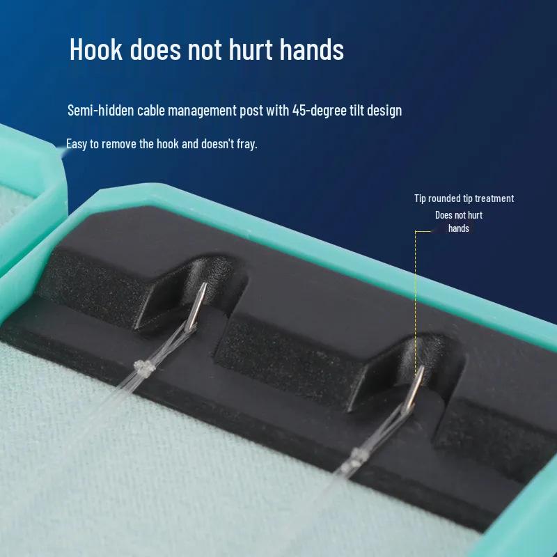 Wild Fishing Black Pit Hook Storage & Leader Box for Competitions