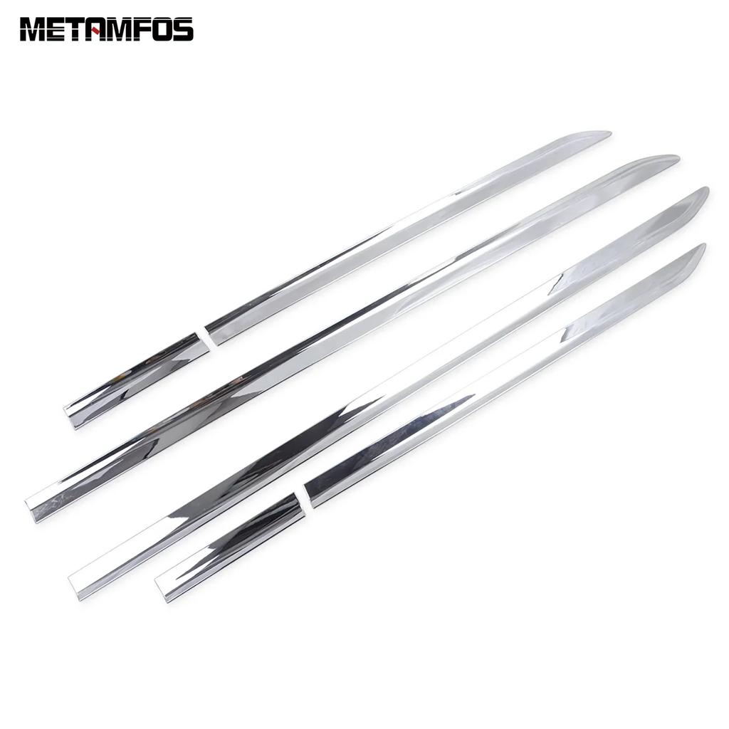 For Toyota Hiace Granvia Commuter -  2024 Carbon Fiber Door Side Line Strip Body Skirt Molding Trim Car Accessories