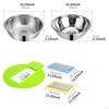 Colander with Mixing Bowl, Food Strainer Kitchen Tool Grating Slicing Graters