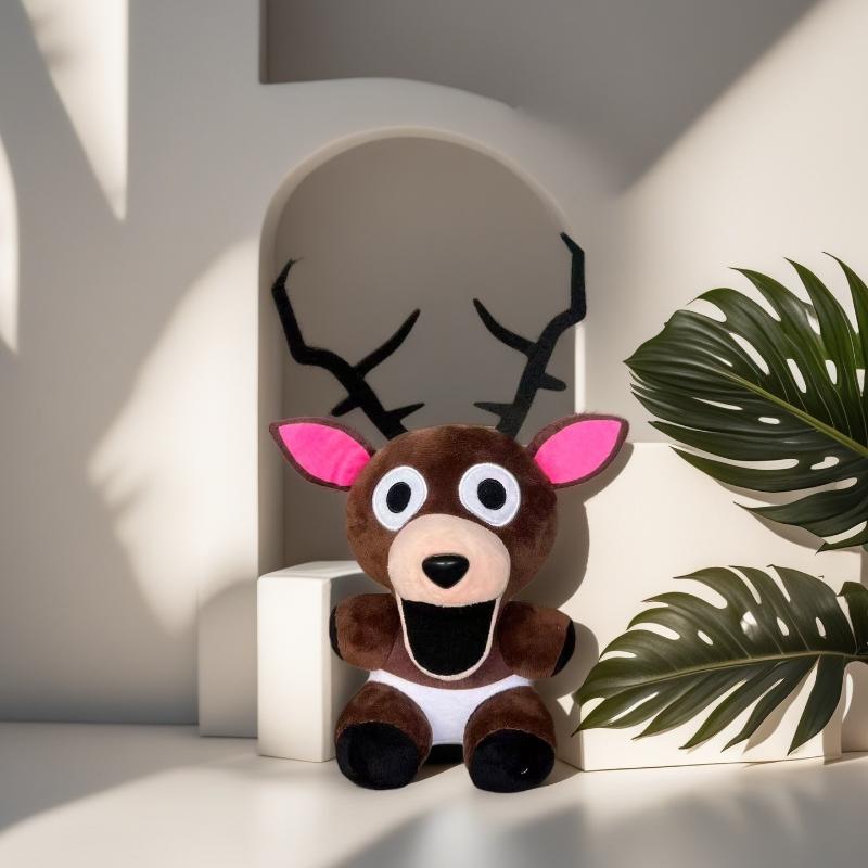 99 Nächte im Wald Hirsch Plüschtiere Anime Peripherie Spielzeug Stofftier Hirsch Spielzeug Fans Party Geburtstagsgeschenke Heimdeko