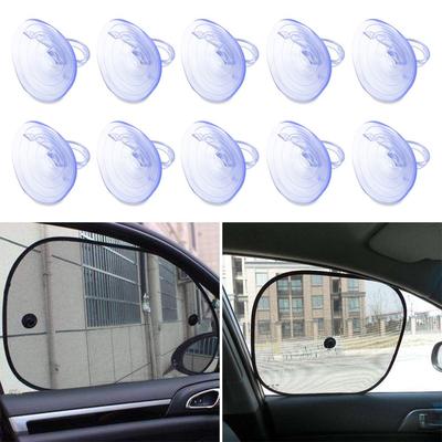 10PCS Rubber Kitchen & Home Car Sunshade Sucker Wall Hanger Suction Cup Hook