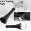 1pc Aluminum Alloy Car Detailing Gun, High-Pressure 1/4 Inch Dry Blow Cleaning Tool, Uncharged Interior Spraying Washer