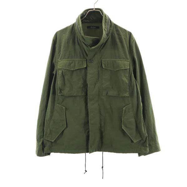 Unused Johnbull Garment Dyed M-65 Jacket S Khaki Nylon Men's Used