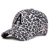 Cappellini da Baseball Unisex con Ricamo Lettera A Stampa Leopardo Primavera e Autunno Regolabili da Esterno Cappelli Casual Cappello Parasole Cappellino Sportivo
