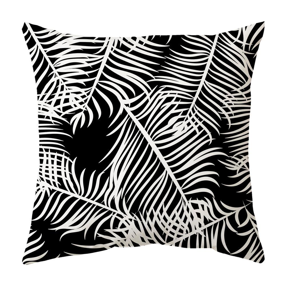 

Nordic Style Tropical Plant Pillow Gold Car Sofa Cushion Shopee Pillow Cover 45 * 45cm (excluding core)